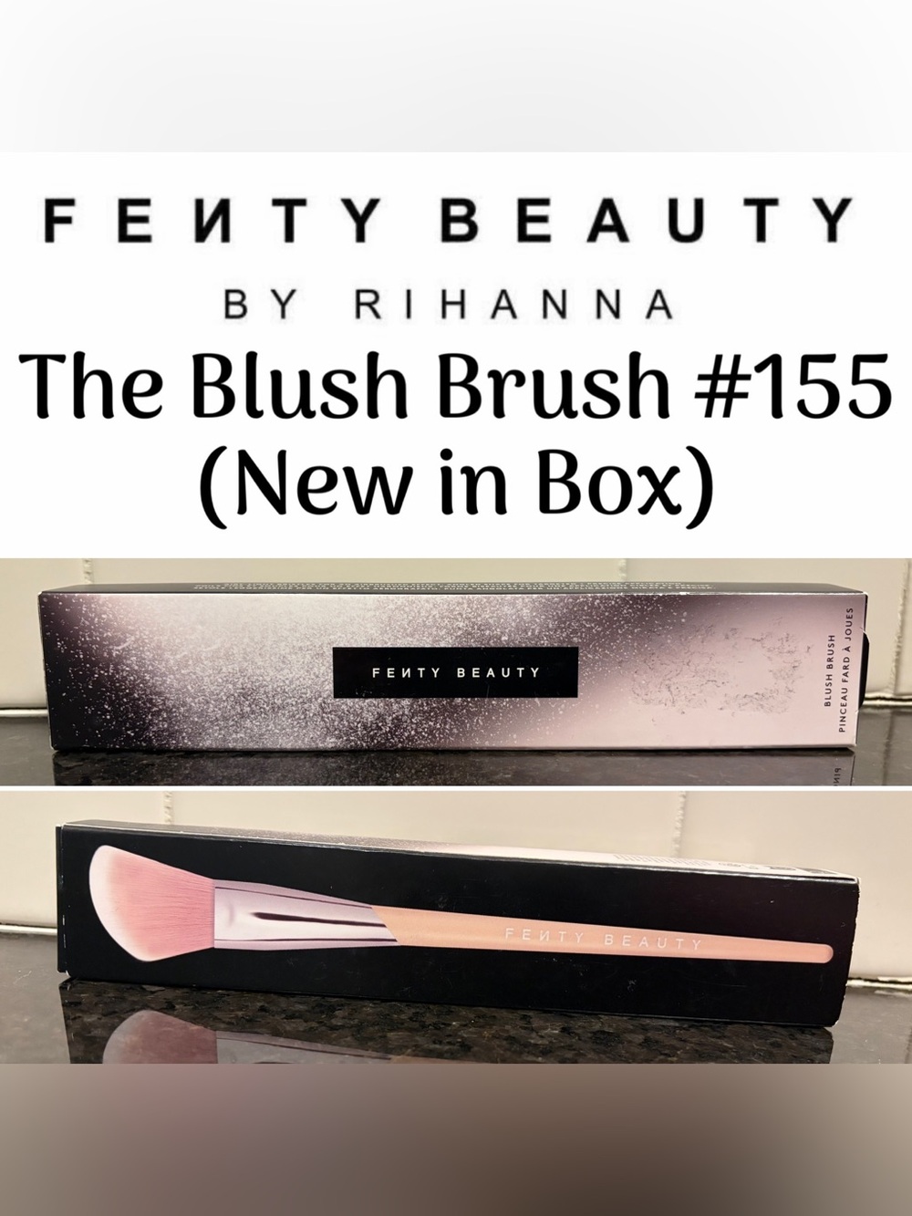 Fenty Beauty - The Blush Brush 155 - New in Box